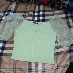 Cute green shirt